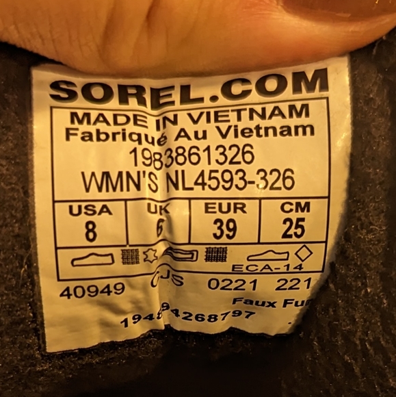 Sorel Kinetic Rnegd Waterproof High Top Sneaker - Picture 5 of 5